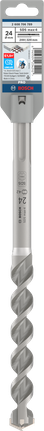 Broca para taladro percutor Bosch PRO SDS max-4 de 24×200×320 mm.