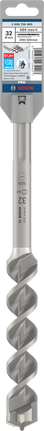 Broca para taladro percutor Bosch PRO SDS max-4 de 32 x 200 x 320 mm.