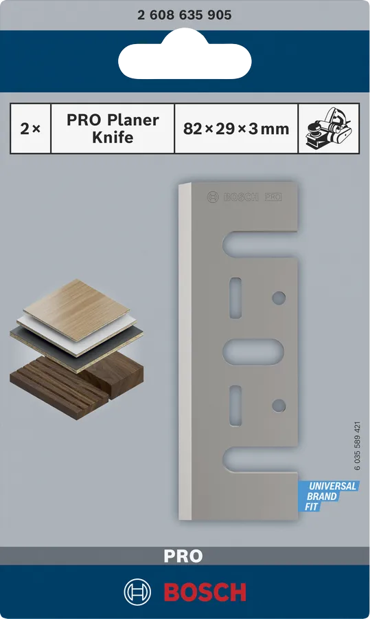 Cuchillo de cepillo PRO