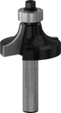 Fresa para router Bosch PRO de redondeo con vástago R10 de 8 mm.