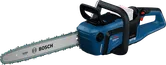 Motosierra inalámbrica Bosch GKE 18V-40 con batería de 8Ah.