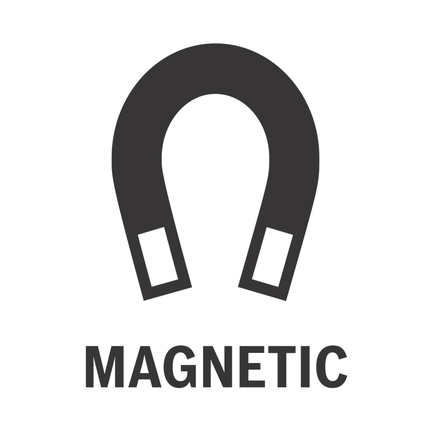 Magnético.