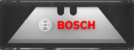 Hoja trapezoidal Bosch de acero SK5 para navaja plegable.