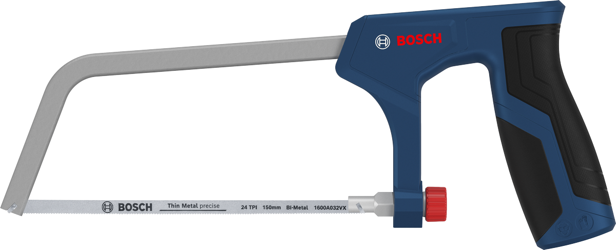 Sierra para metales Bosch 150 mm bimetálica 24 TPI para cortes precisos.