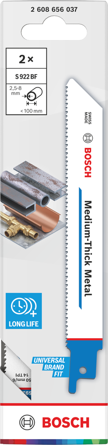 Medium-Thick Metal S922BF