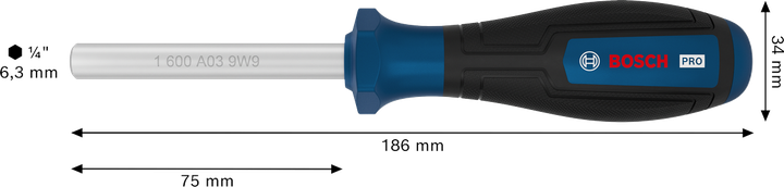 Destornillador de puntas PRO