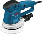 Lijadora orbital aleatoria Bosch GEX 150 AC con plato de 150 mm.