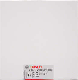 Juego de cepillos de repuesto Bosch GBR 14 C.