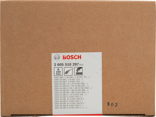 Protector de barrena Bosch de 180 mm.