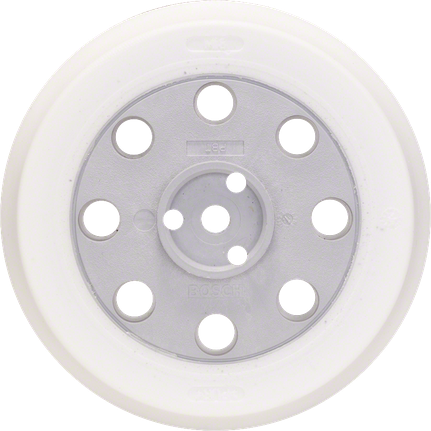 Plato lijador extra suave Bosch de 125 mm con 8 agujeros.
