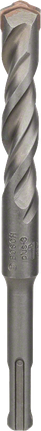 Broca para martillo perforador Bosch SDS plus-3 de 15 mm para hormigón.