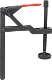 Soporte de acción rápida vertical de Bosch para una sujeción segura.