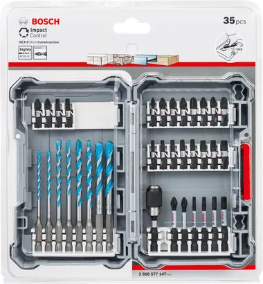 Bosch Set de brocas y puntas de atornillar (35 piezas) PH1