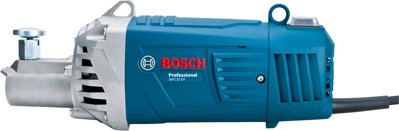 Vibrador de hormigón Bosch GVC 22 EX, potencia 2200 W.
