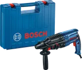 Martillo perforador Bosch GBH 2-26 DRE con maletín de transporte.