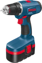 Taladro atornillador inalámbrico Bosch GSR 18,0 V, diseño ergonómico.