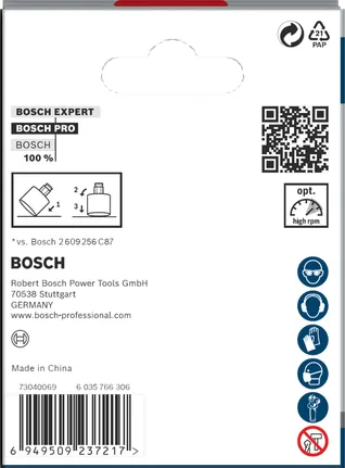 Sierra de corona Bosch PRO Tile PC Plus de 68 mm.