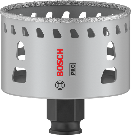 Sierra de corona Bosch PRO Tile PC Plus de 68 mm para cortar azulejos.
