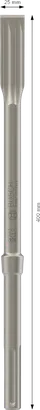 Cincel plano Bosch PRO SDS max-5C 25 x 400 mm.