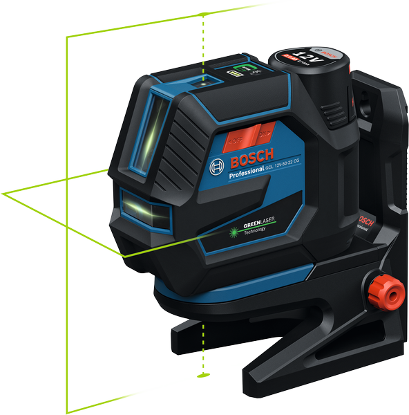 Herramienta de nivelación láser combinada Bosch GCL 12V-50-22 CG.