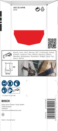 Hoja de corte por inmersión Bosch PRO AIZ 32 APIB 32×50 mm 5 uds.