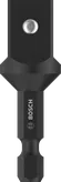Adaptador de enchufe Bosch PRO con conexión de clavija de 1/2 pulgada.