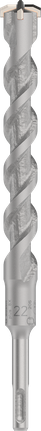 Broca para martillo perforador Bosch PRO SDS plus-5X de 22 mm para hormigón.