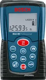 Medidor láser Bosch DLE 40 con pantalla digital.