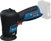 Pulidora Bosch GPX 12V-77 con motor sin escobillas.