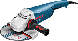 Amoladora angular Bosch GWS 22-230 con disco de 230 mm.