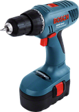 Taladro atornillador inalámbrico Bosch GSR 18-2 para uso profesional.