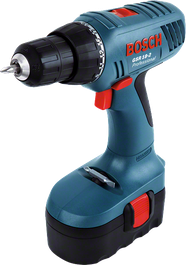 Taladro atornillador inalámbrico Bosch GSR 18-2 para uso profesional.