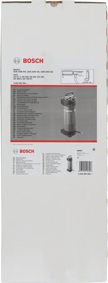Bosch water pressure container 3/8″.