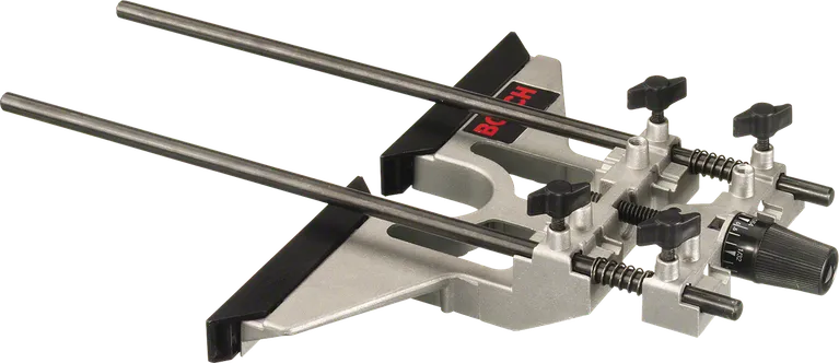Bosch parallel guide with 10 mm diameter rods.