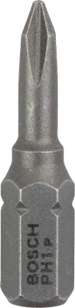 Bosch screwdriver bit Extra Hard PH1 25mm.