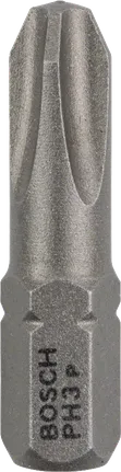 Bosch screwdriver bit Extra Hard PH3 25mm.