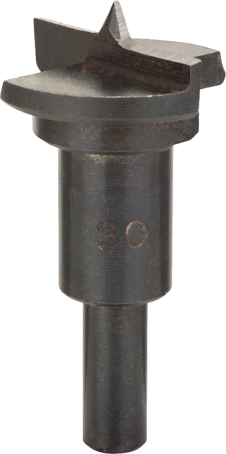 Bosch cantilever hinge cutter bit, 30mm diameter.