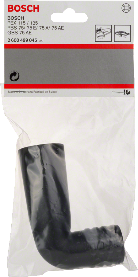 Bosch connector for PEX and PBS sanders.