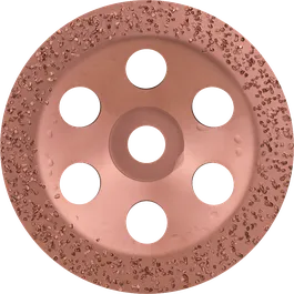 Bosch coarse flat tungsten carbide grinding head 180mm.