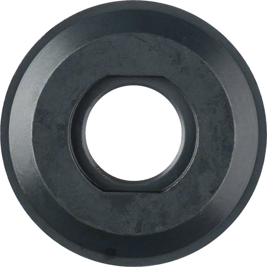 Bosch backing flange for angle grinder secure disc mounting.