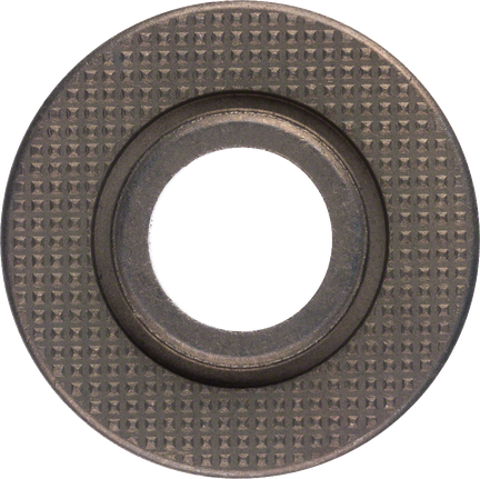 Bosch backing flange for secure disc attachment.