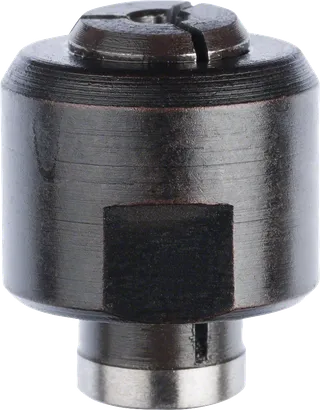 Bosch collet with locking nut 3 mm diameter.