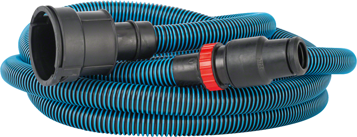 Bosch antistatic hose with bayonet lock, 5m length.
