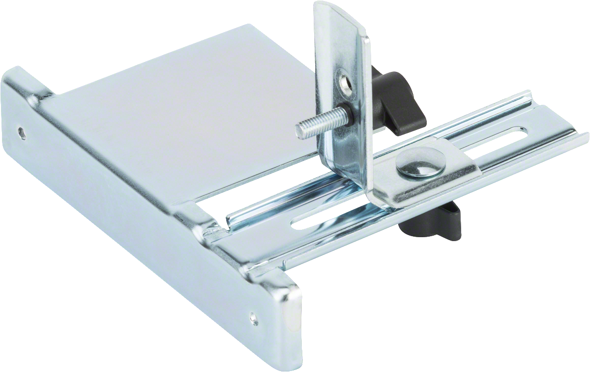 Bosch parallel guide for precise straight cuts.