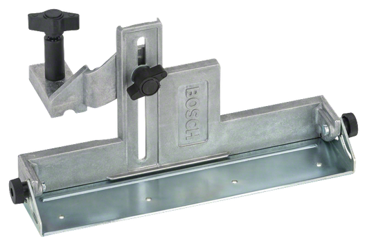 Bosch parallel and angle guide for precise cutting.