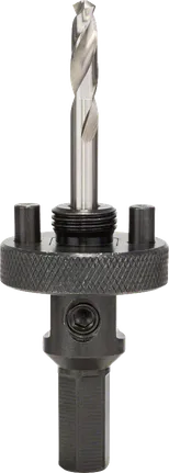 Bosch hexagon socket adapter for 32-210 mm hole saws.