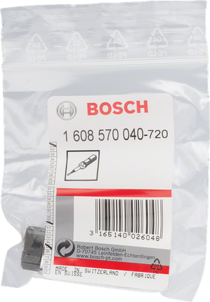 Bosch collet with locking nut.