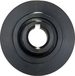 Bosch clamping flange for secure disc attachment.