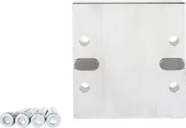 Bosch reversible planer blade with four mounting screws.