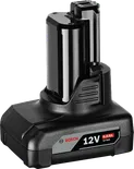 Bosch 12V 6.0Ah Li-Ion battery pack.